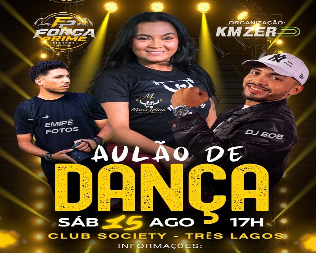 AULÃO DE DANÇA - FORÇA PRIME