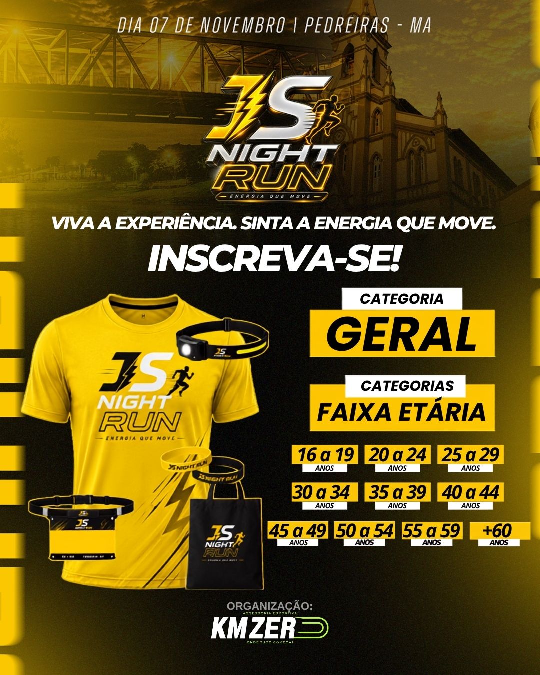 JS NIGHT RUN - PEDREIRAS