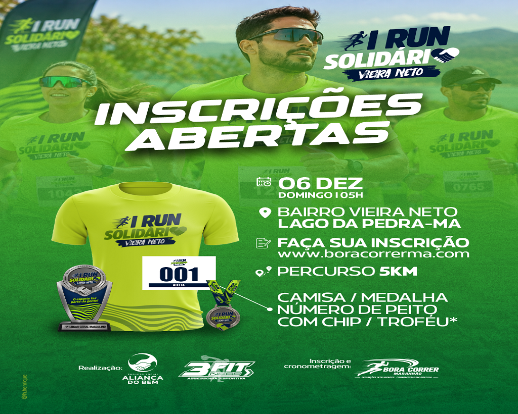 1º Run Solidário Vieira Neto