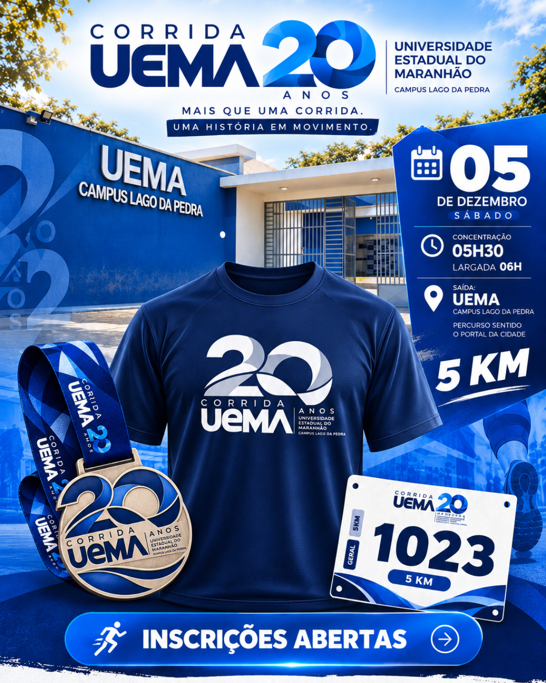CORRIDA UEMA 20 ANOS